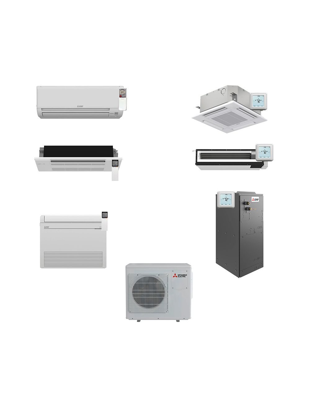 Mitsubishi Electric mini split and HVAC systems